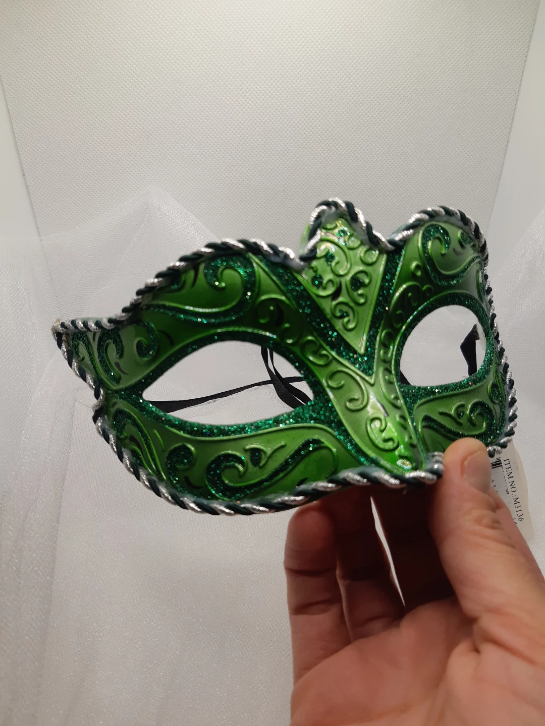 Venetian-style masquerade eye mask