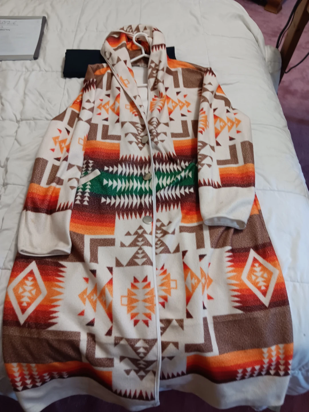 Fashion Printed aboriginal styleJacket - 2XL