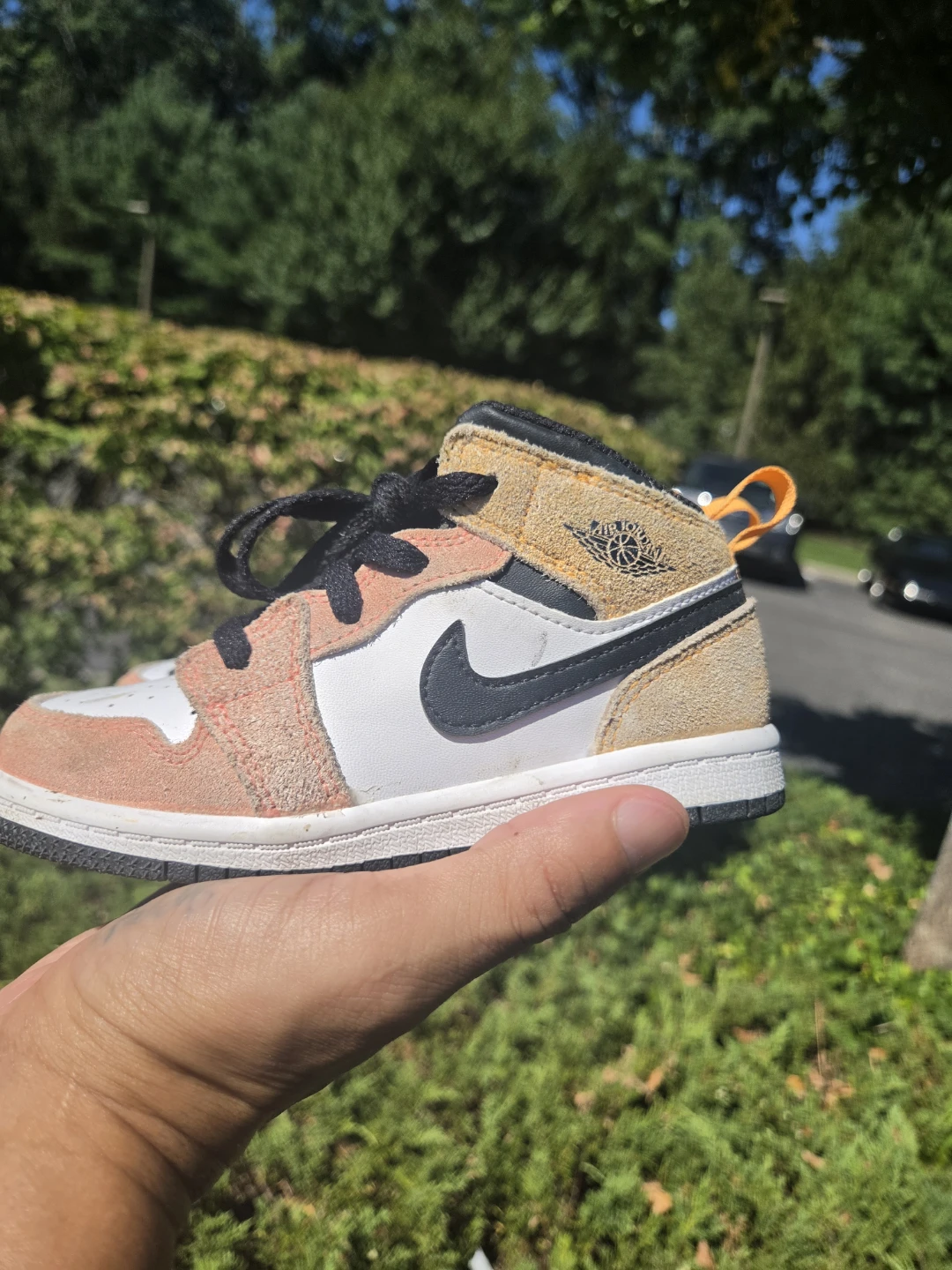 Nike Air Jordan 1 Mid Toddler Shoes - photo 3