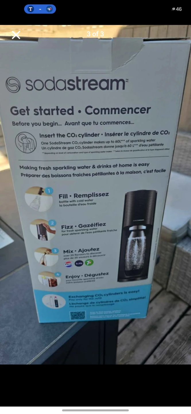 SodaStream Terra Sparkling Water Maker - photo 2