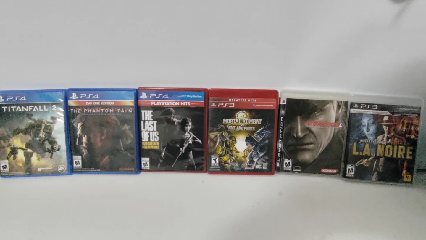 PlayStation 3 and PlayStation 4 Games