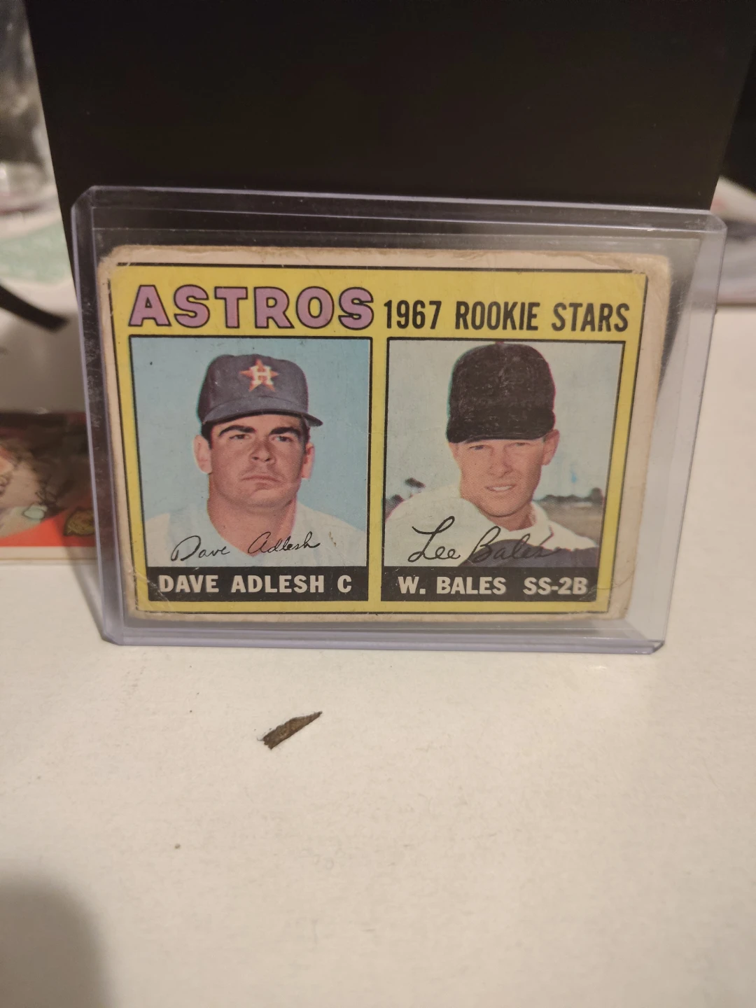 1967 TOPPS CARD NO. 51 ASTROS ROOKIE STARS. ADLESH/ BALES