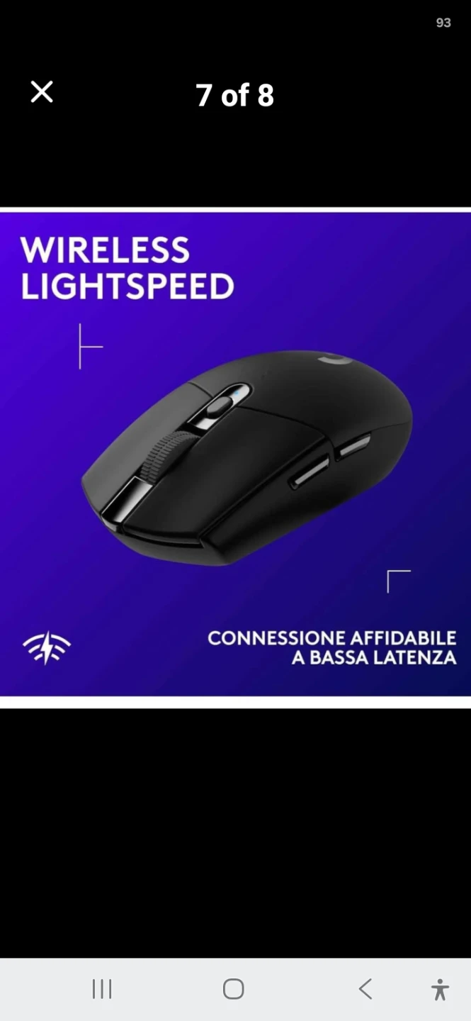 Logitech G305 LIGHTSPEED Wireless Gaming Mouse - photo 4