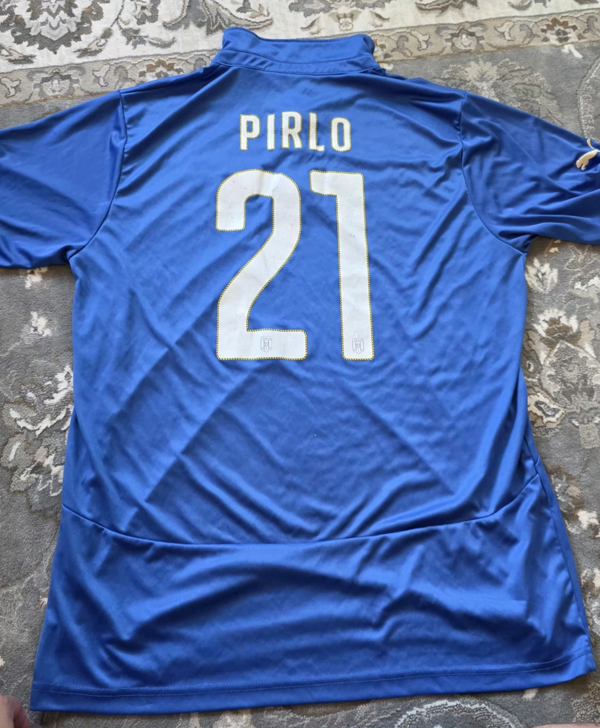 Pirlo #21 vintage 2014 Italy national team jersey - photo 2