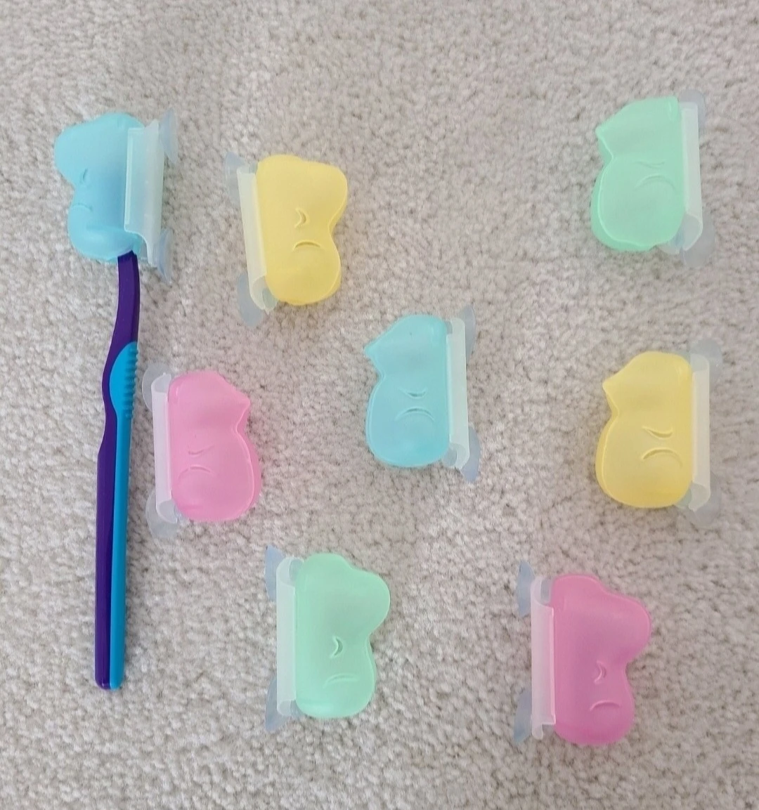 Toothbrush and Toothpaste Holders 🏈 - photo 3