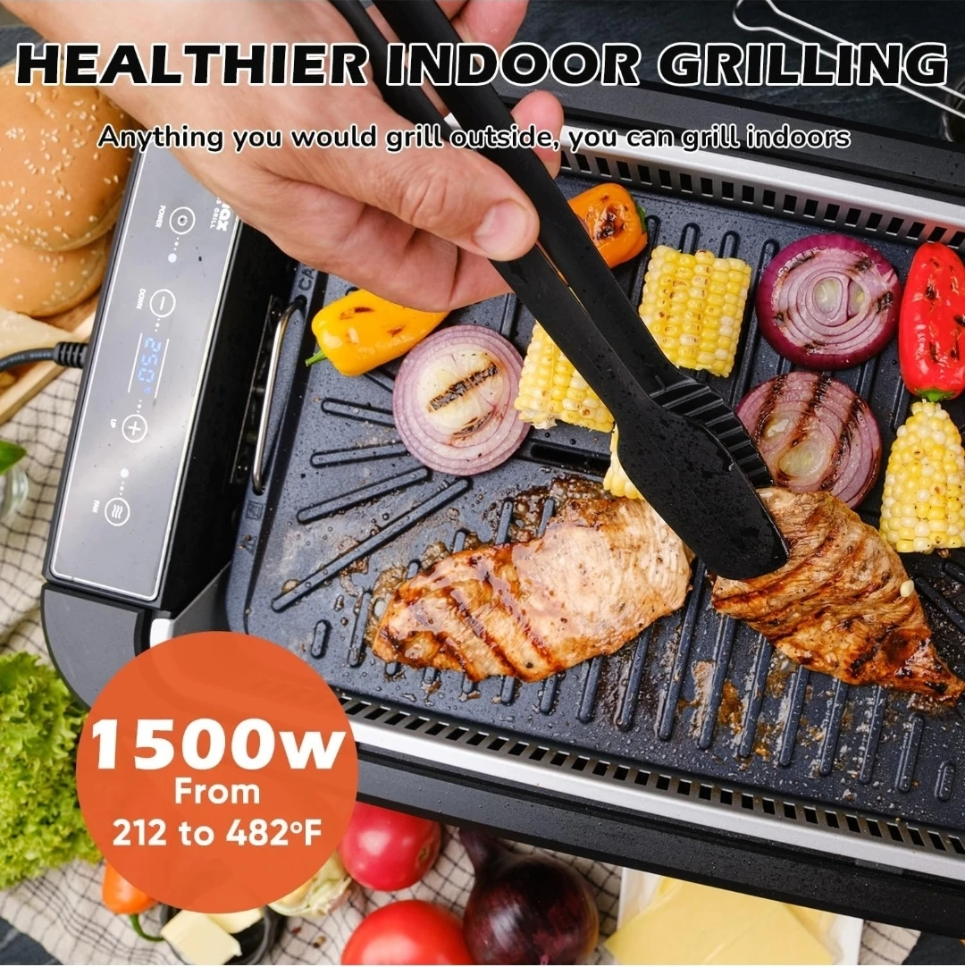 Cusimax Smokeless Indoor Electric Grill