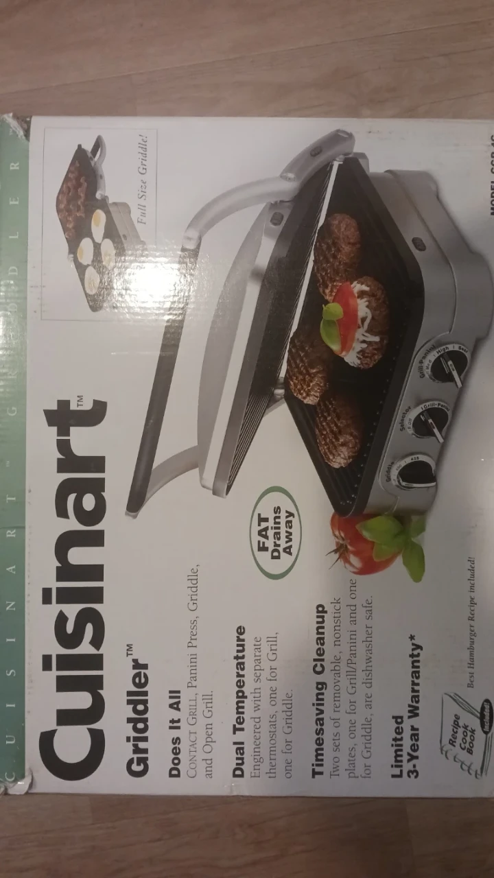 Cuisinart Griddler Super Grill / Mini BBQ