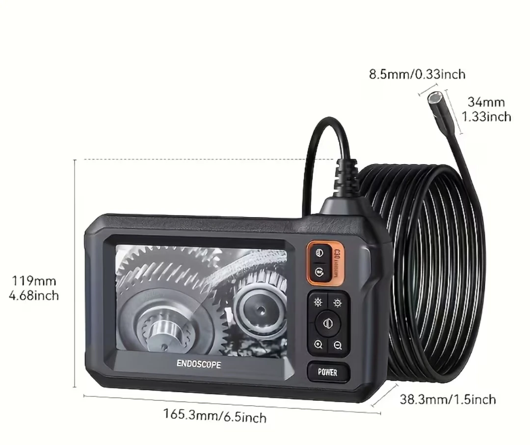 C30 Endoscope 4.3 inch IPS Display - photo 3
