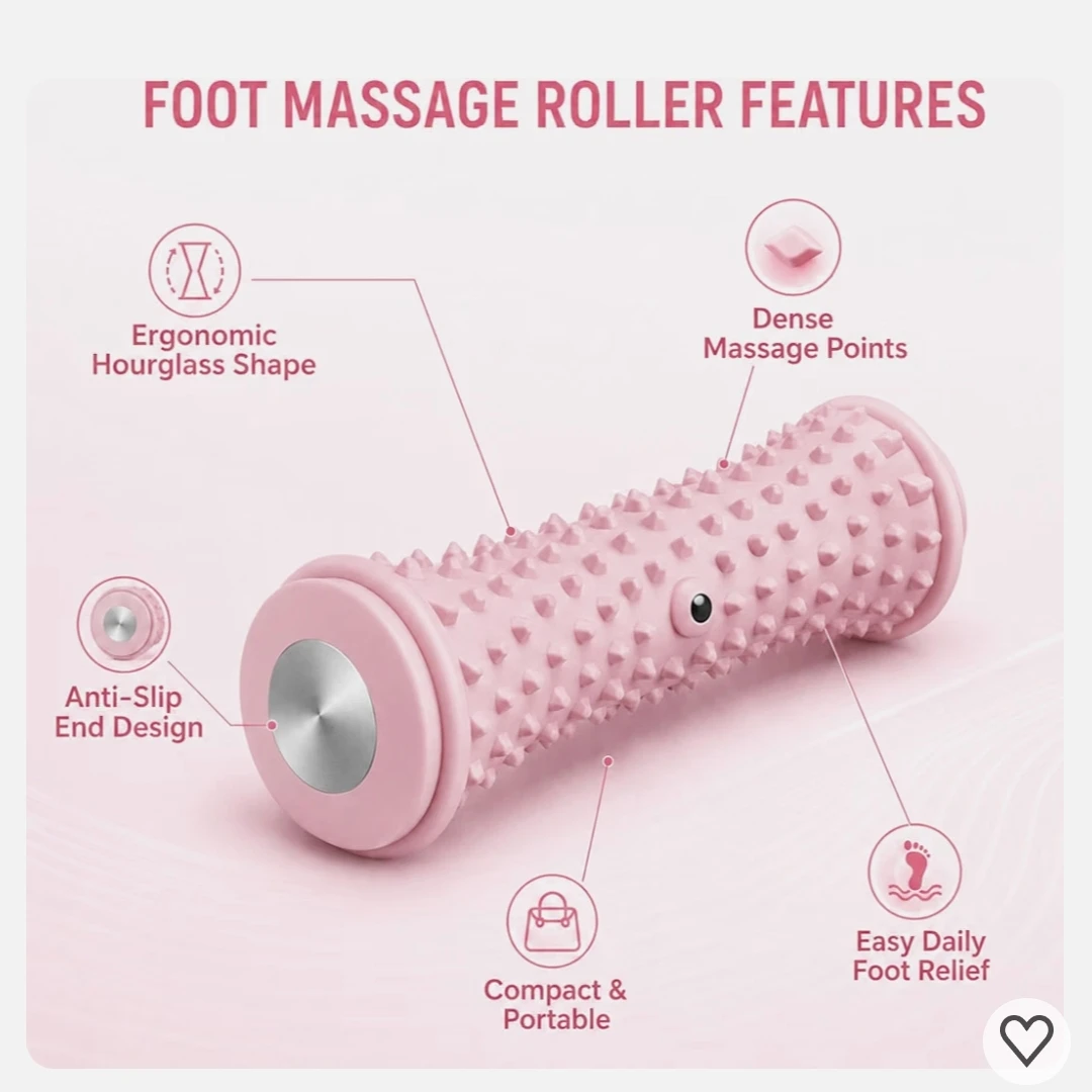 Pink Foot Massage Roller 🏈 - photo 2
