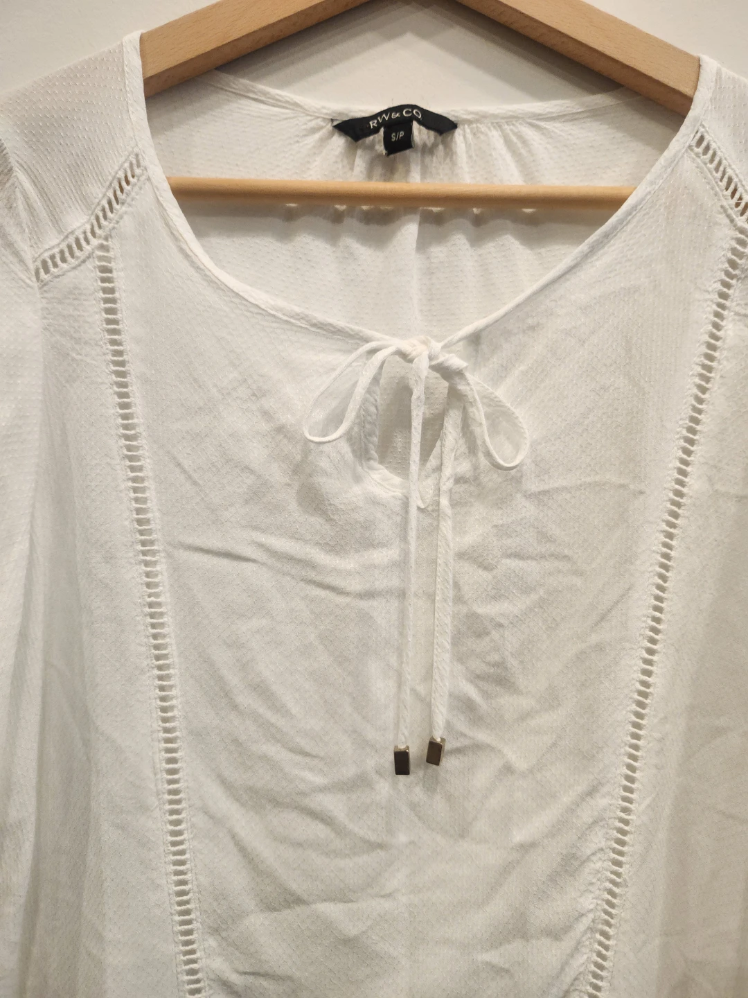 RW&CO White Blouse - photo 2