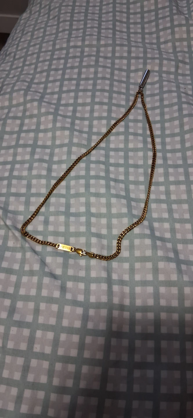 Vexxs gold tone chain necklace