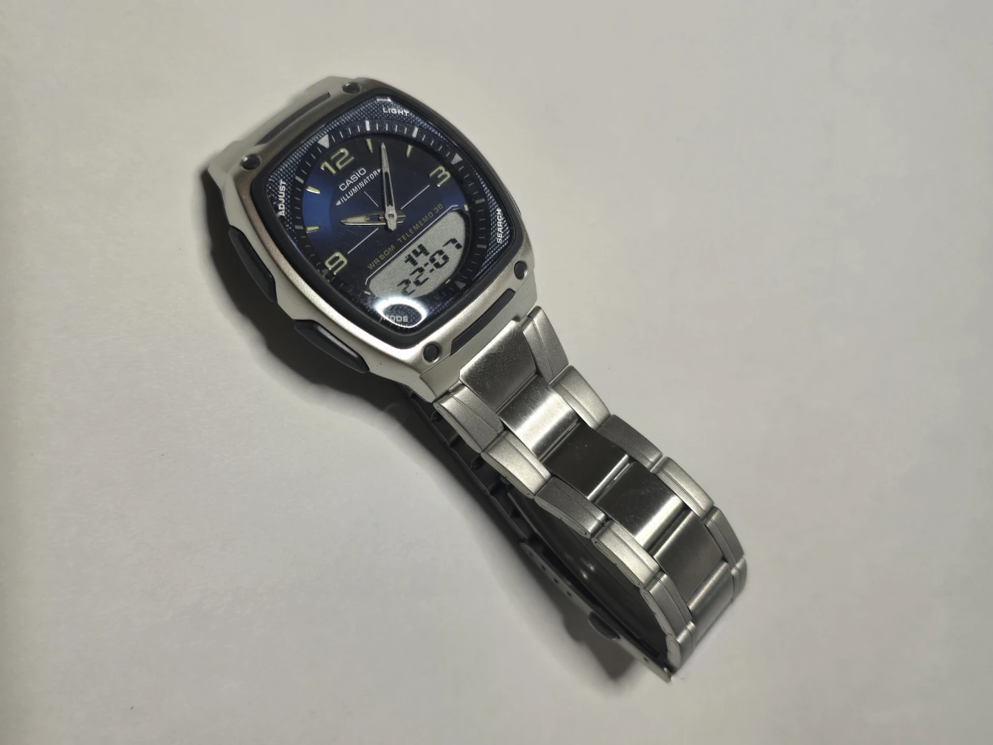 Casio Men's Ana-Digi Watch Blue AW81D-2AV - photo 4