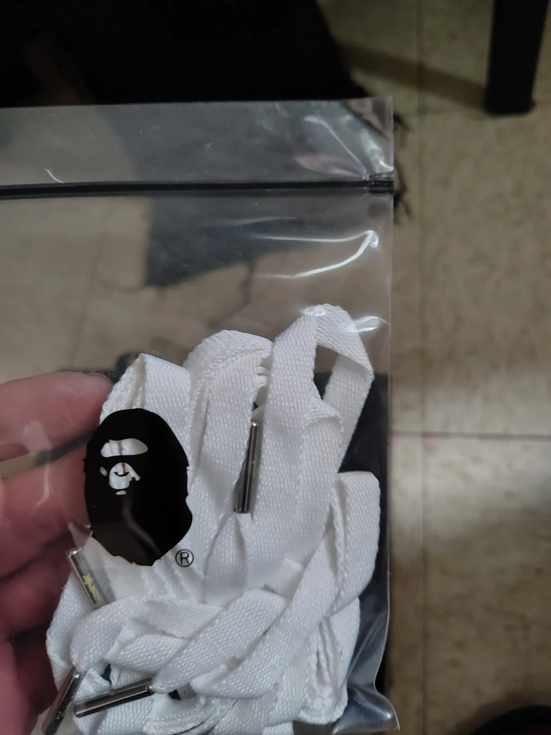 3 pair Bape Shoe Laces and 1 Dust Bag - photo 2