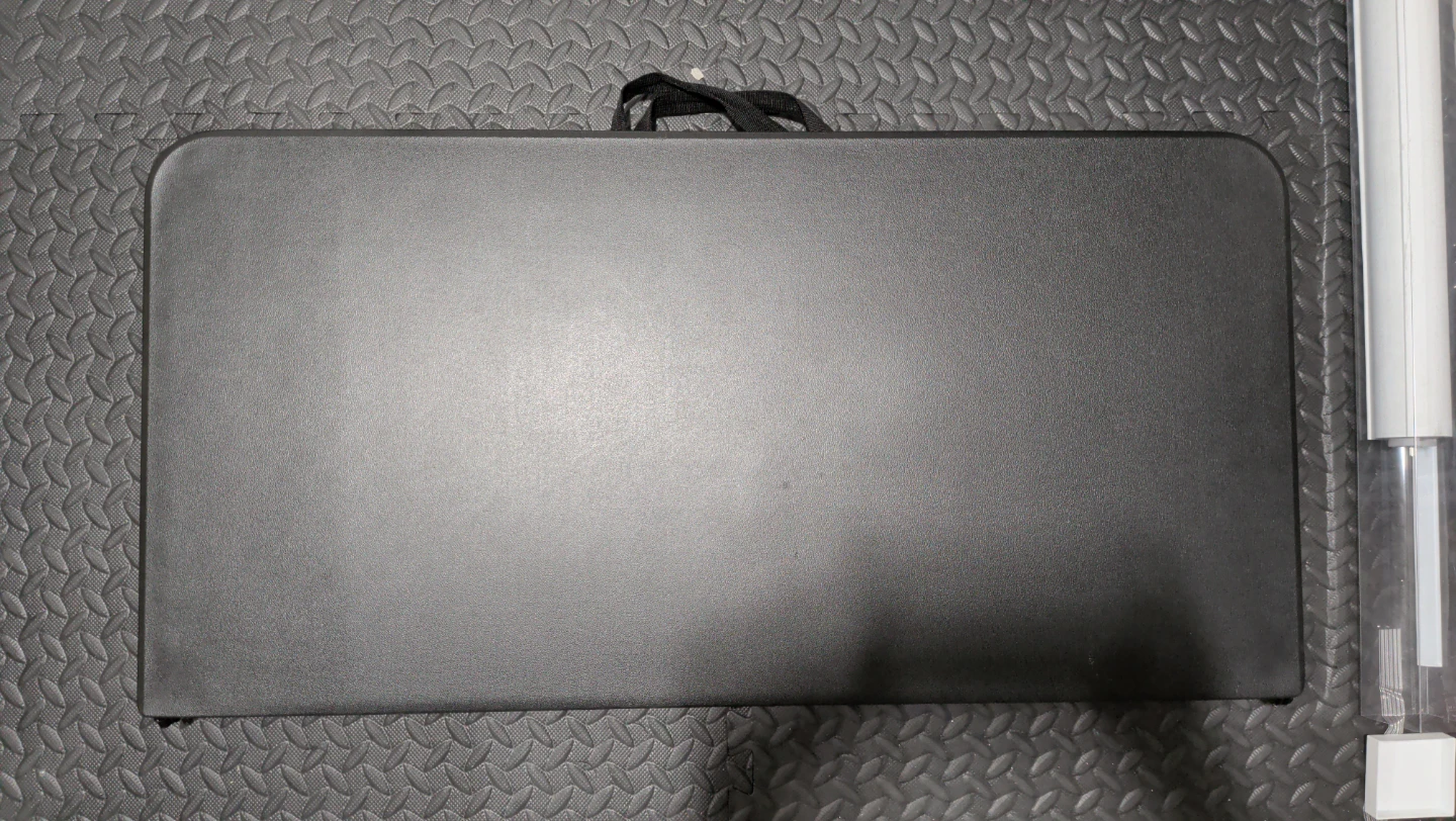 Black Folding Card Table - photo 3