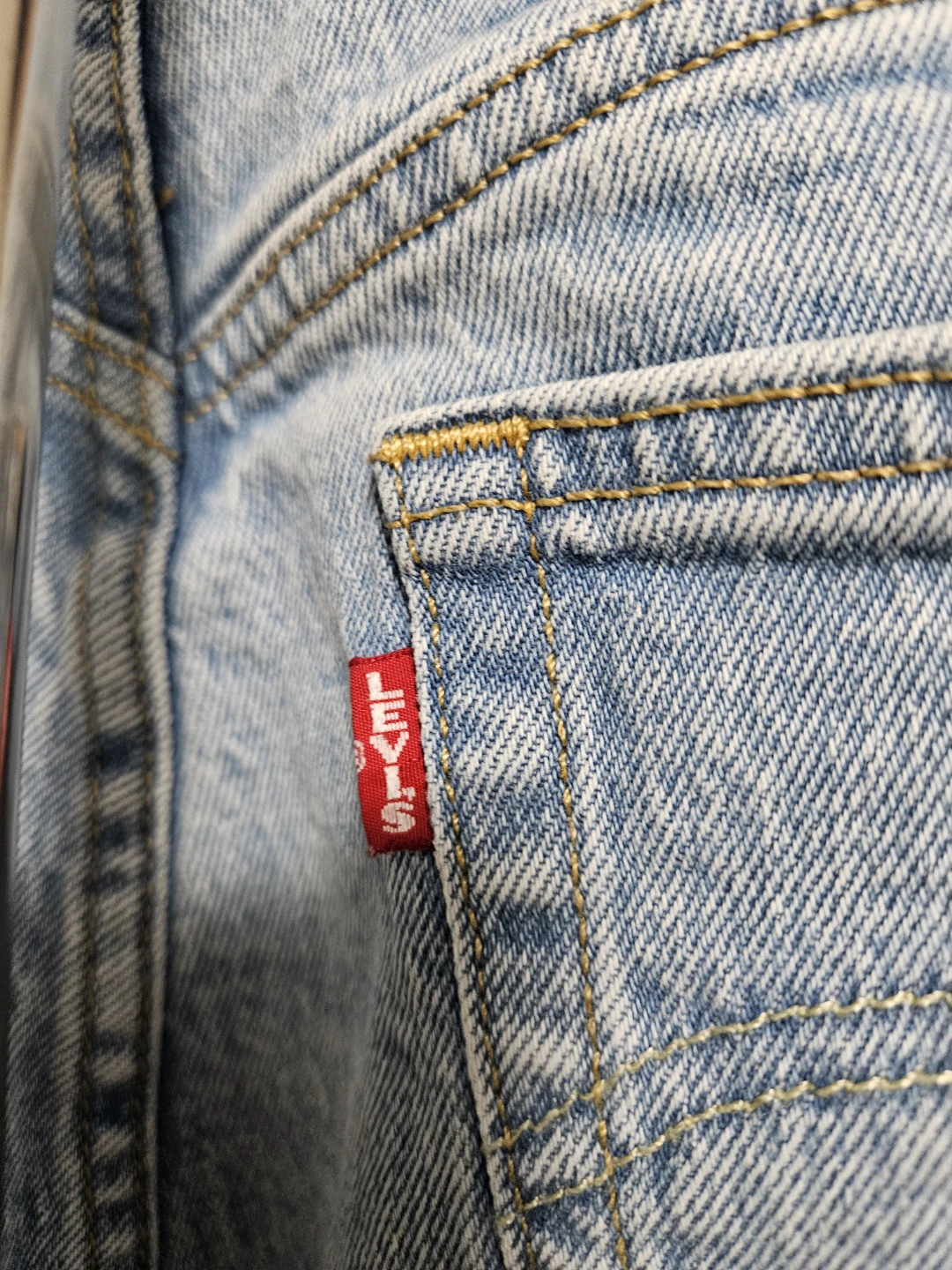 Levi's 501 Light Wash Jeans