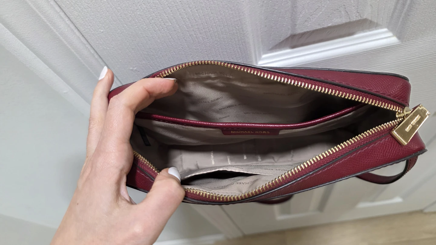 Michael Kors Burgundy Crossbody Bag - photo 2