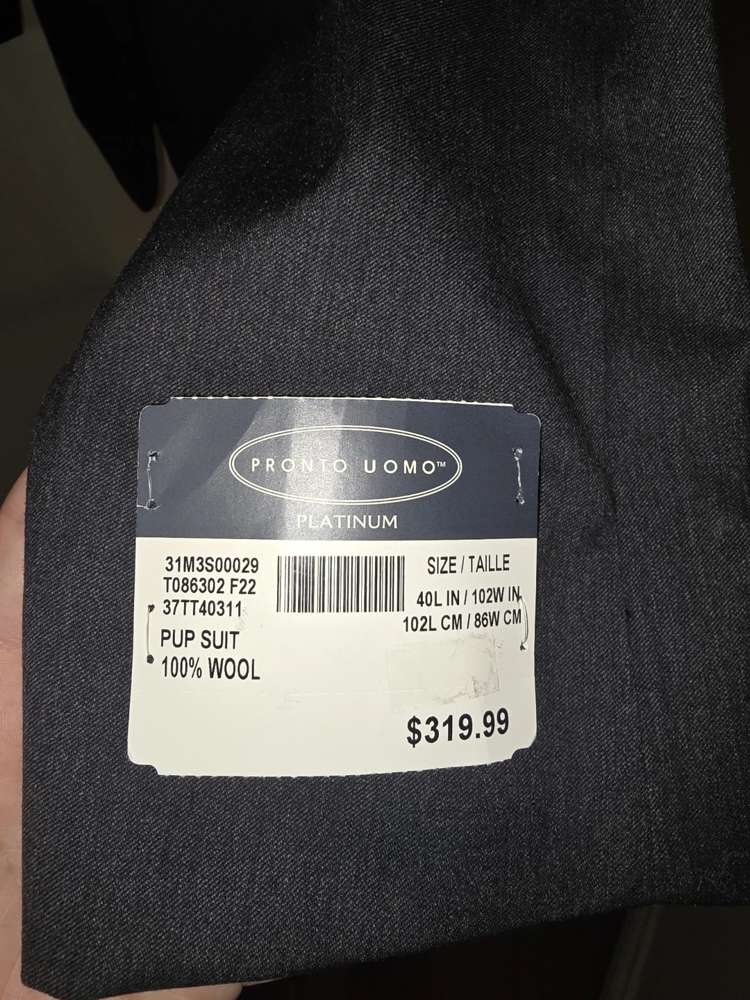 Pronto Uomo Platinum Modern Fit Suit - photo 4