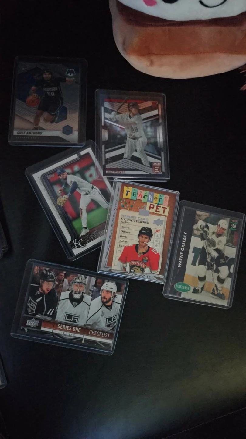 Assorted Sports Card Collection with Storage Box - photo 2