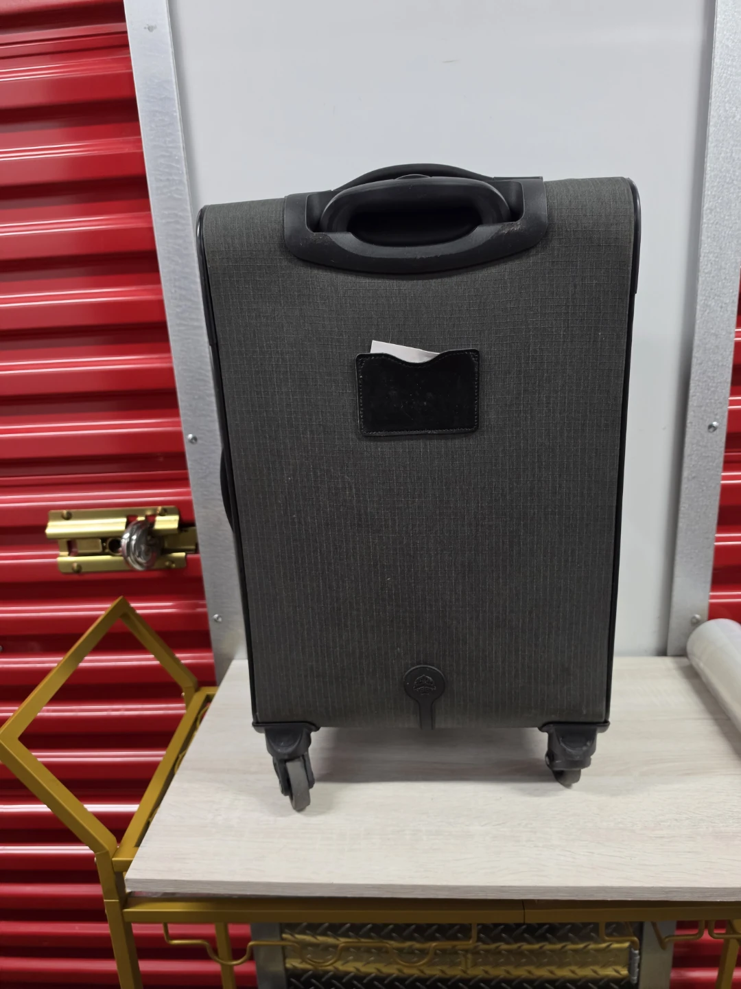 Skyline Gray Rolling Carry-On Luggage - photo 3