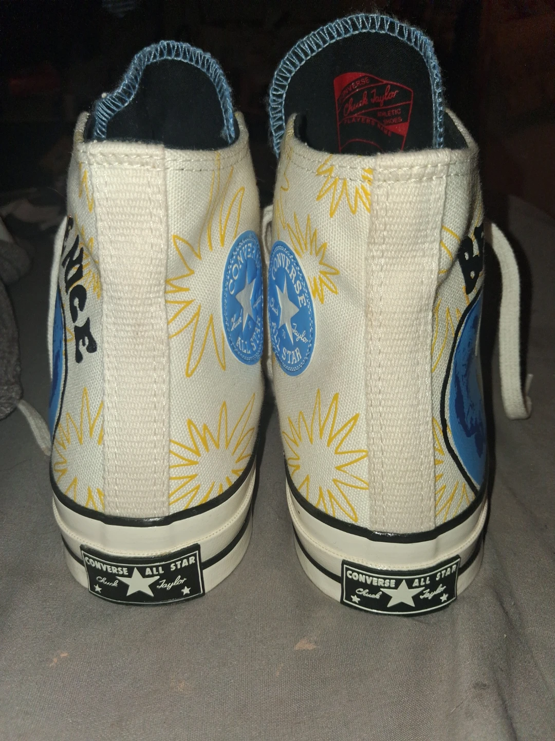 Converse Chuck 70 High "Be Nice" Cookie Monster Sneakers - photo 4