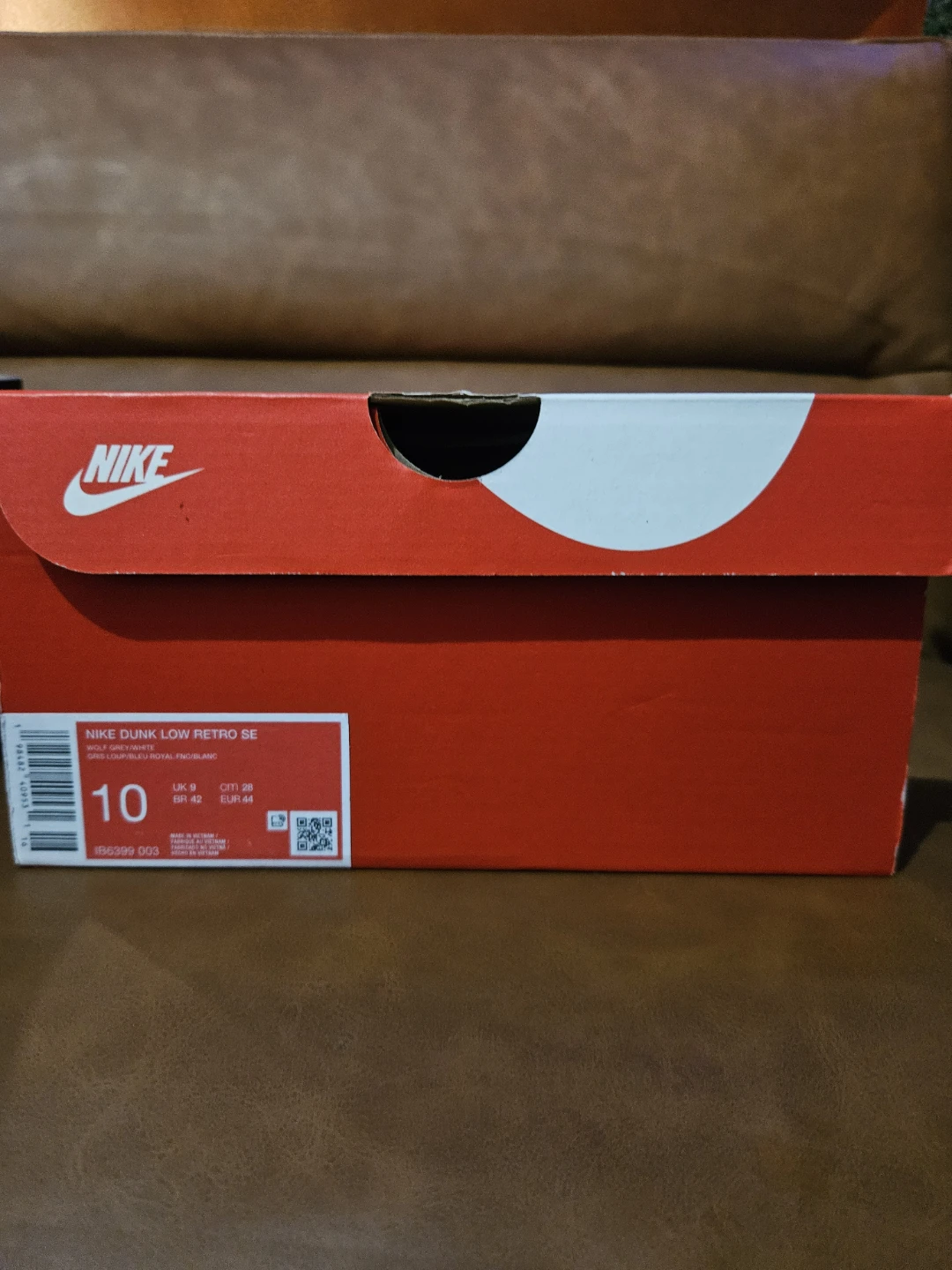 Nike Dunk Low Retro SE Wolf Grey/White - photo 2