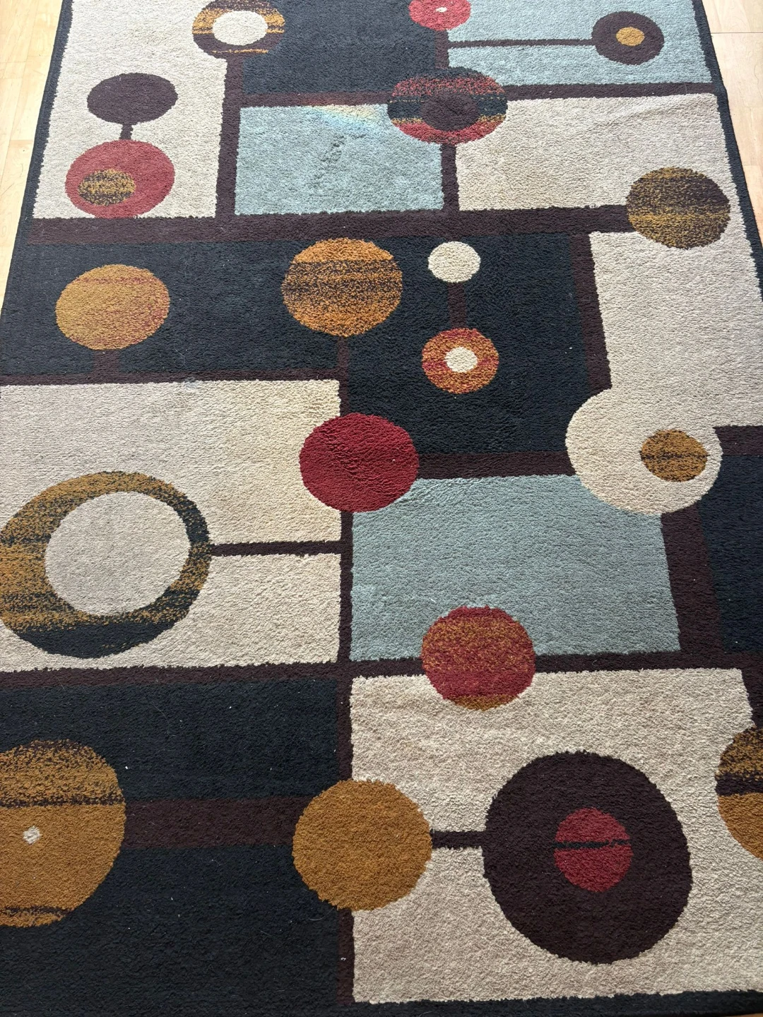 Mid-Century Modern Geometric Area Rug