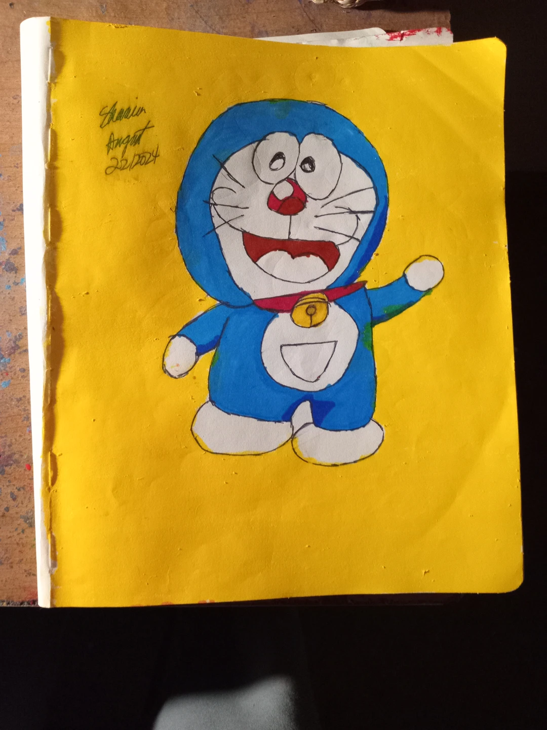 Blue Character Drawings by Custom artist Sherwin