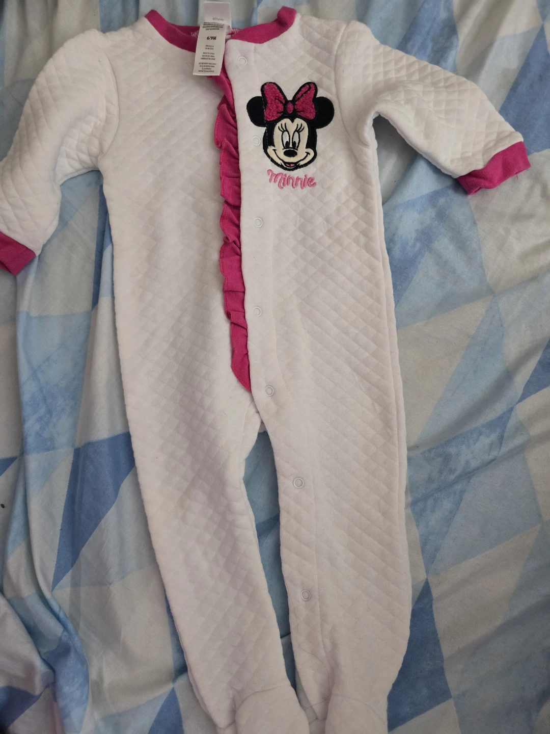 Disney Minnie Mouse Baby Romper 6/9M