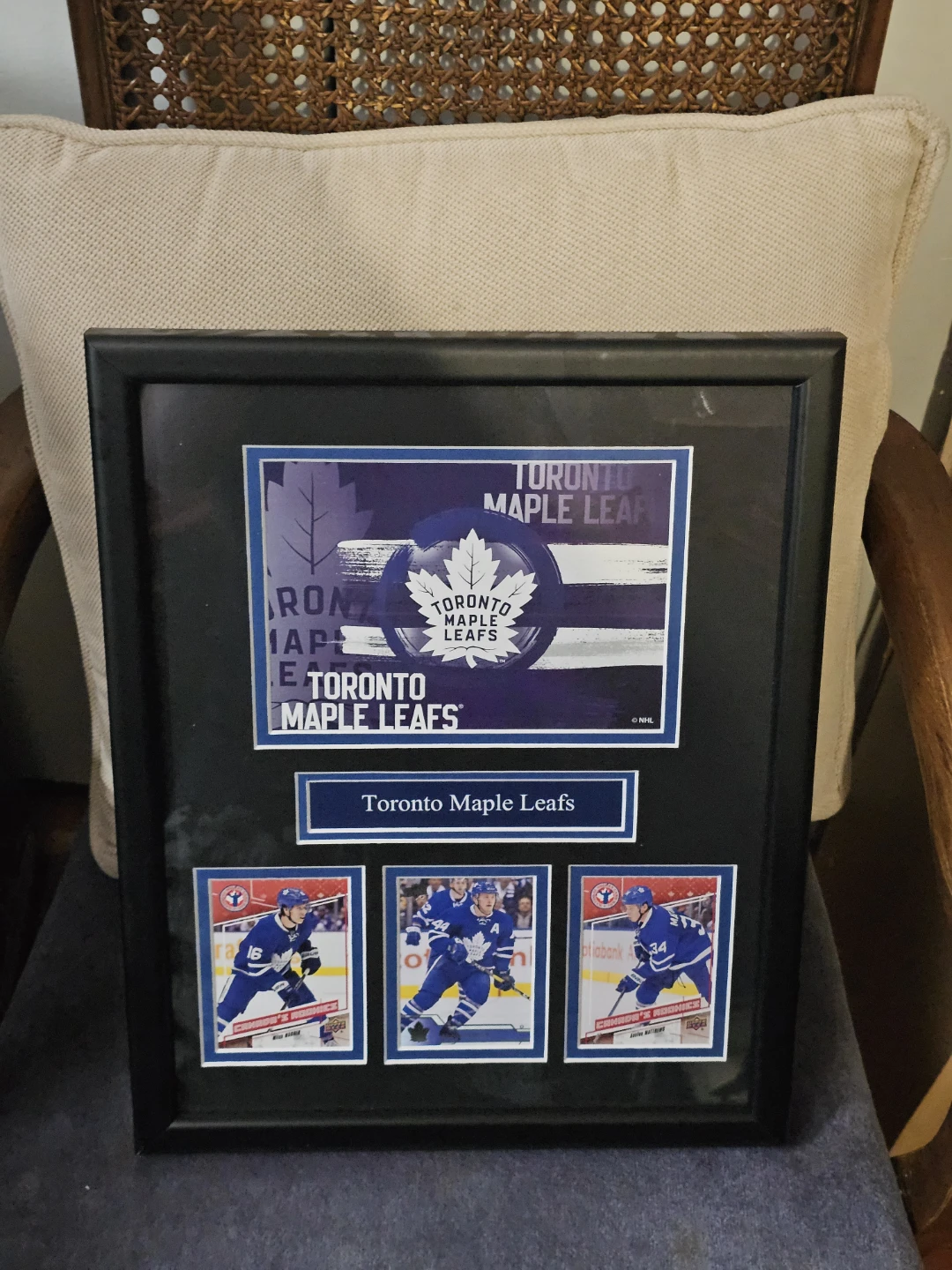 Toronto Maple Leafs Framed Collectible Set