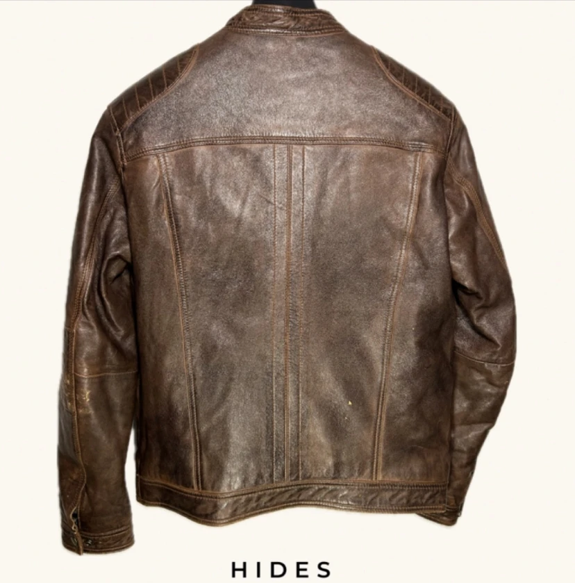 Hides Brown Leather Jacket - photo 2