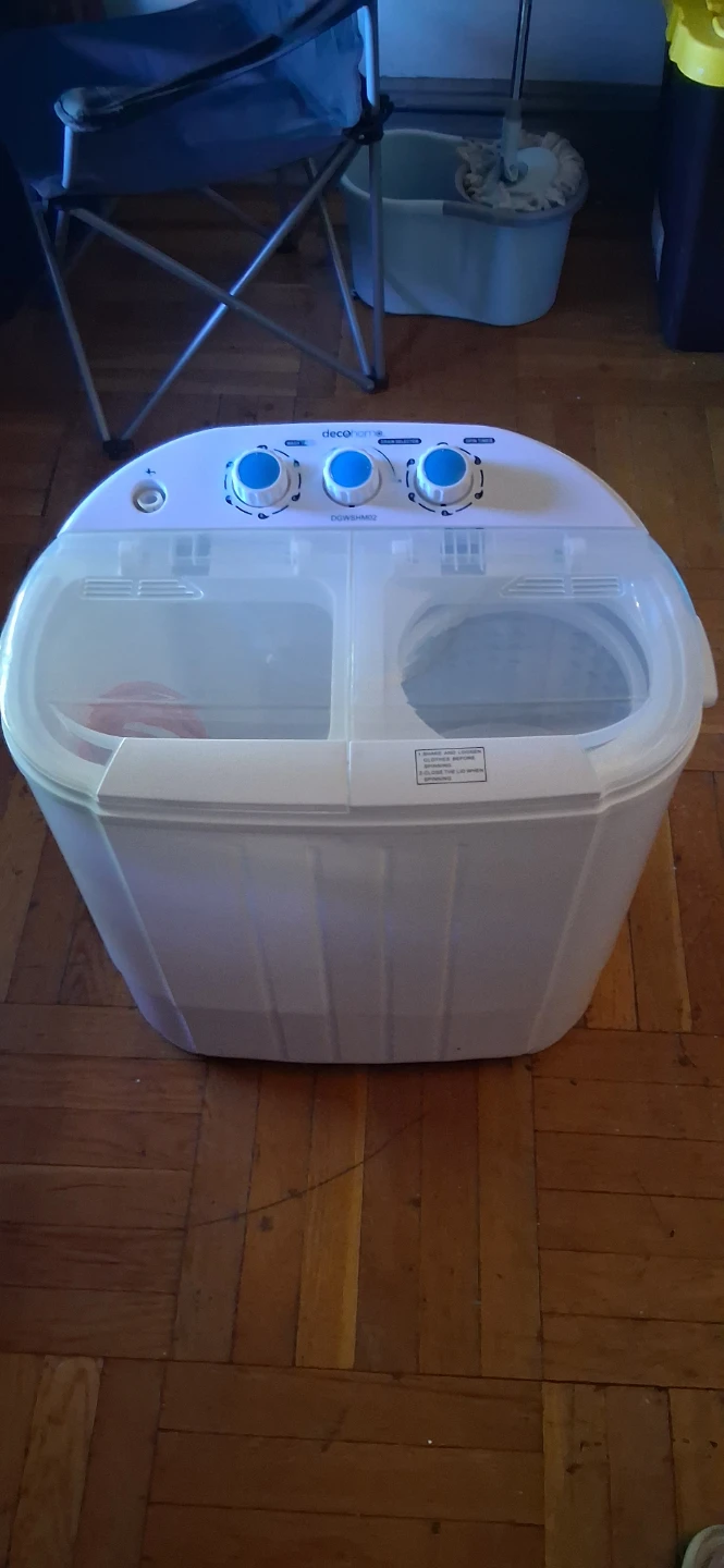 Deco Home Twin Tub Portable Washing Machine DGWHMO2 - photo 5