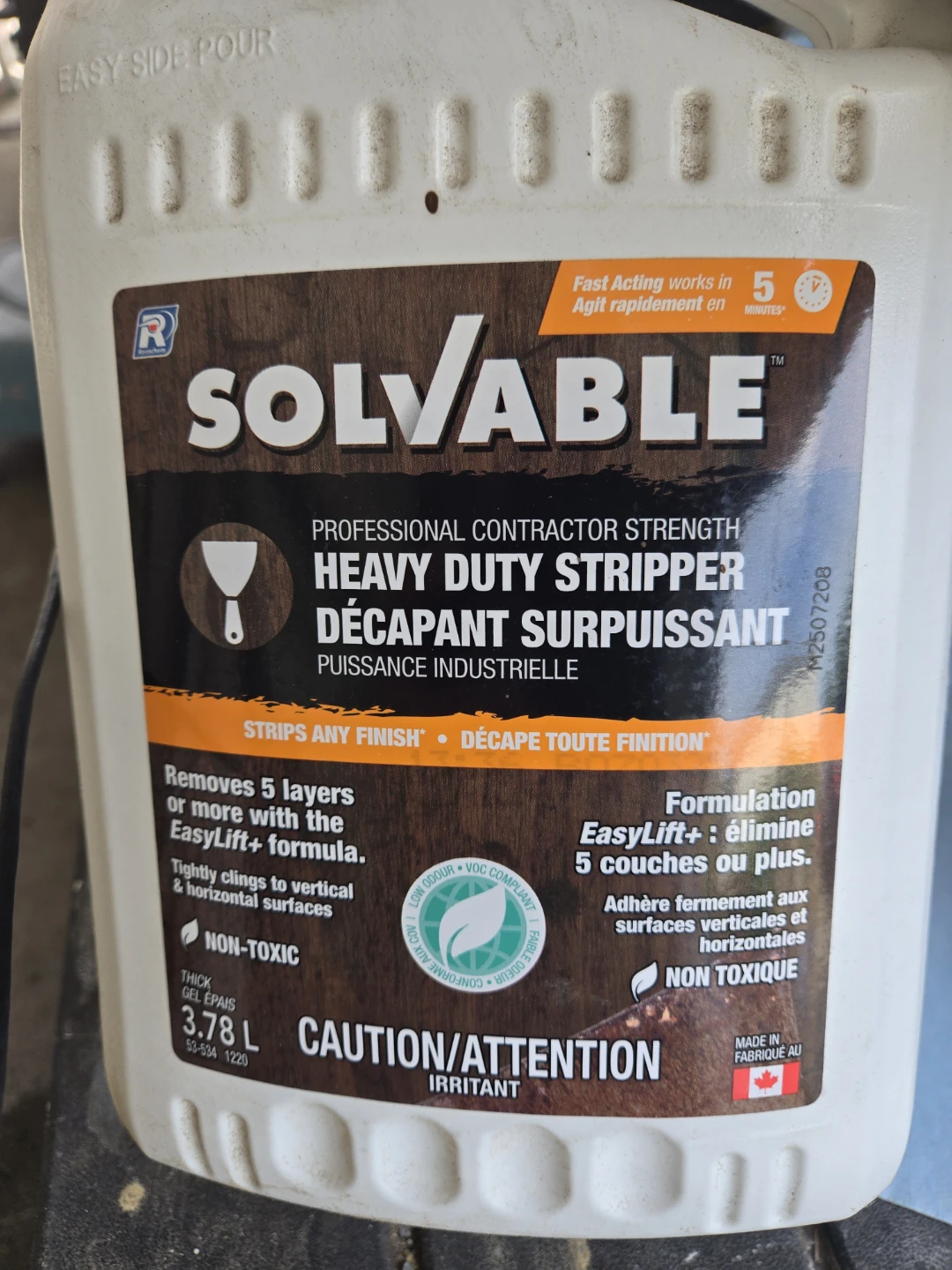 Solvable paint stripper heavy duty - photo 2