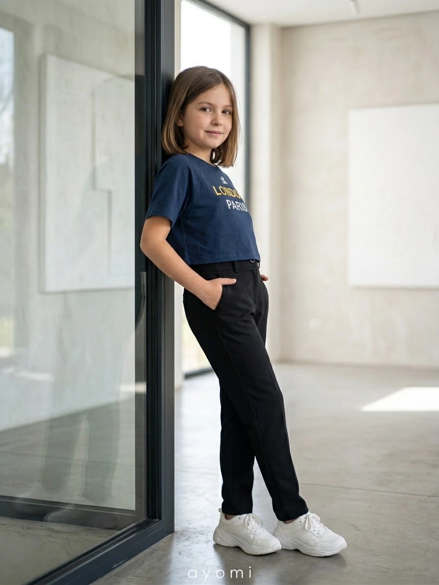 Kids Pants and crop top