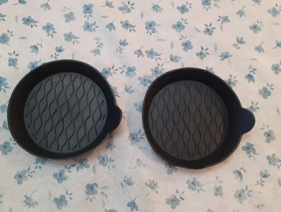 Set of 2 Silicone Universal Car Cup Holder Coasters