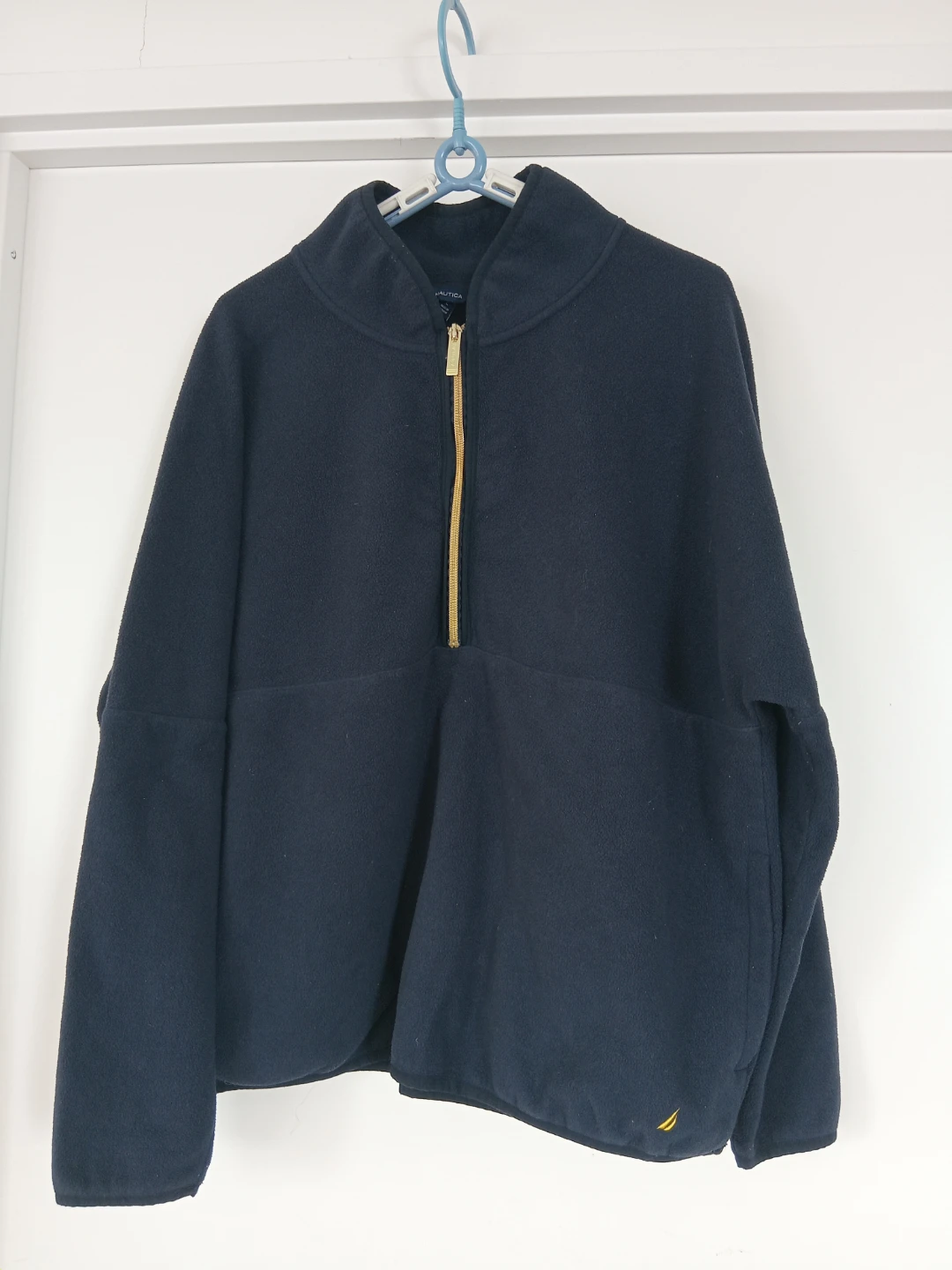 Nautica Navy Fleece Quarter-Zip