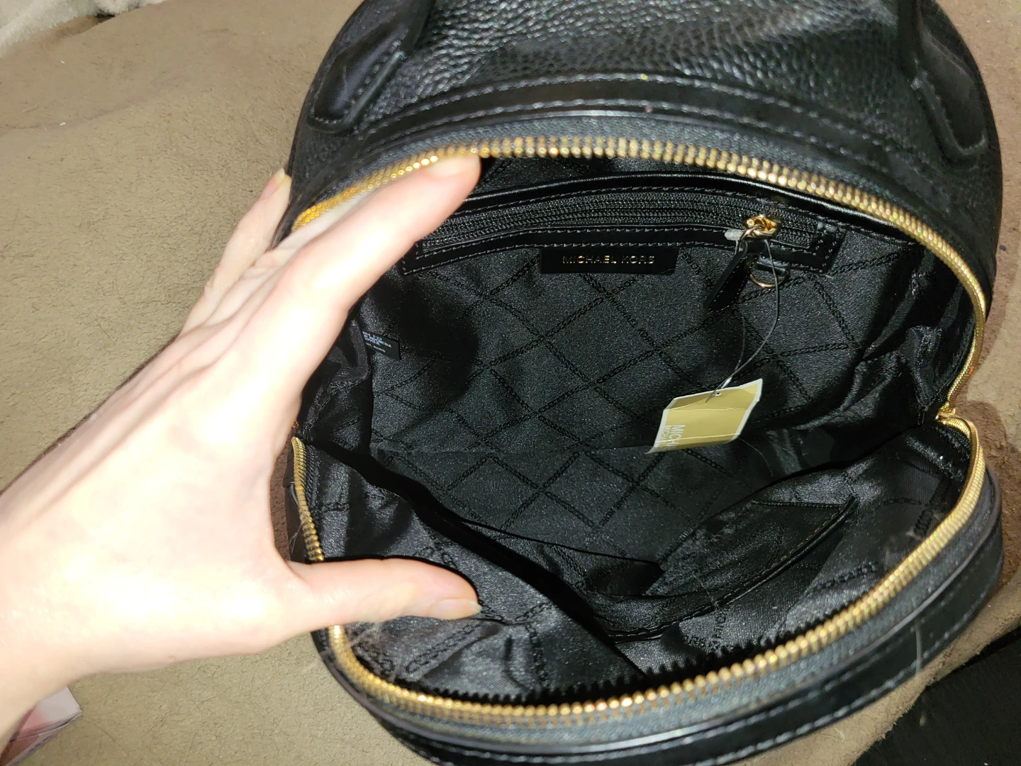 🖤Michael Kors Backpack Valerie (Black) - photo 4