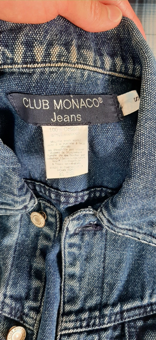 Club Monaco Denim Vest - photo 2