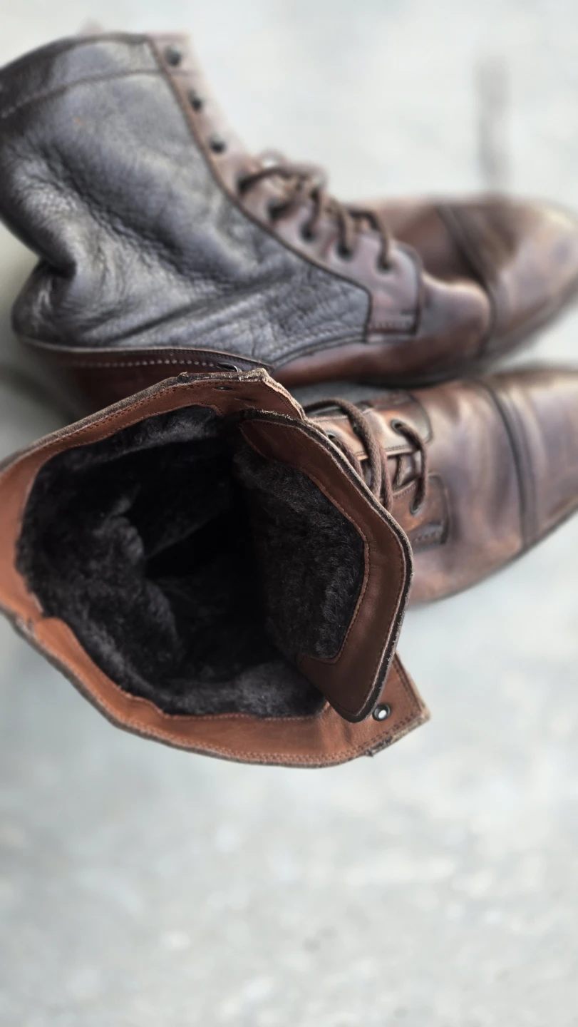 Pertini Leather Boots - Size 45 - photo 3