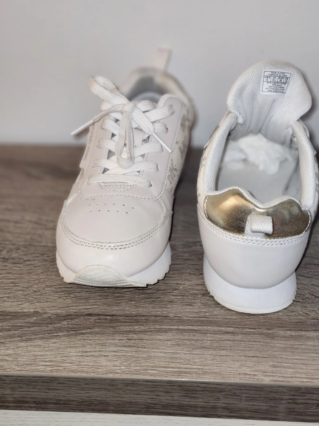 Michael Kors Landry Sneakers White Size 4 - photo 4