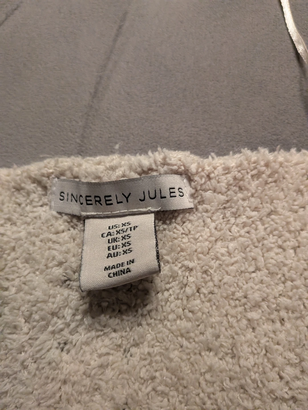 Sincerely Jules Fuzzy V-Neck Sweater - photo 2