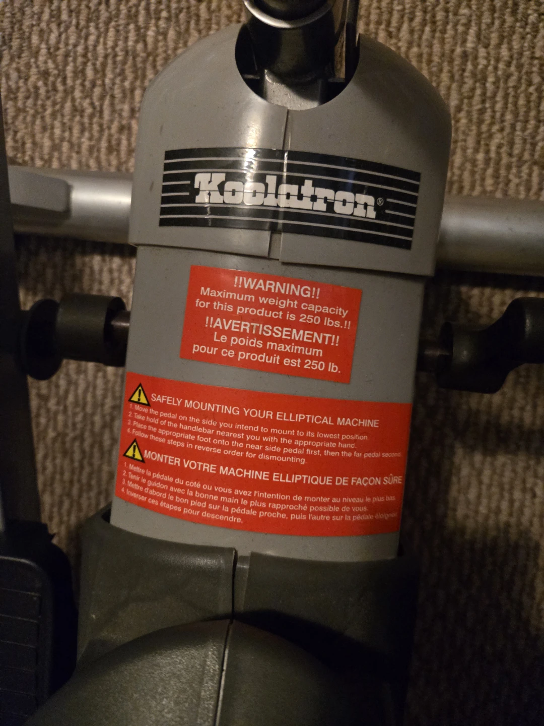 Koolatron Elliptical Machine - photo 2