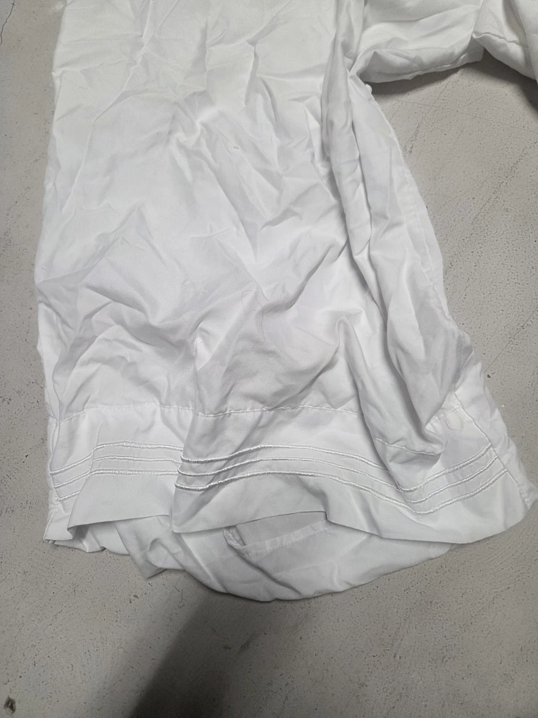 White Cotton Pillow Shams - photo 2