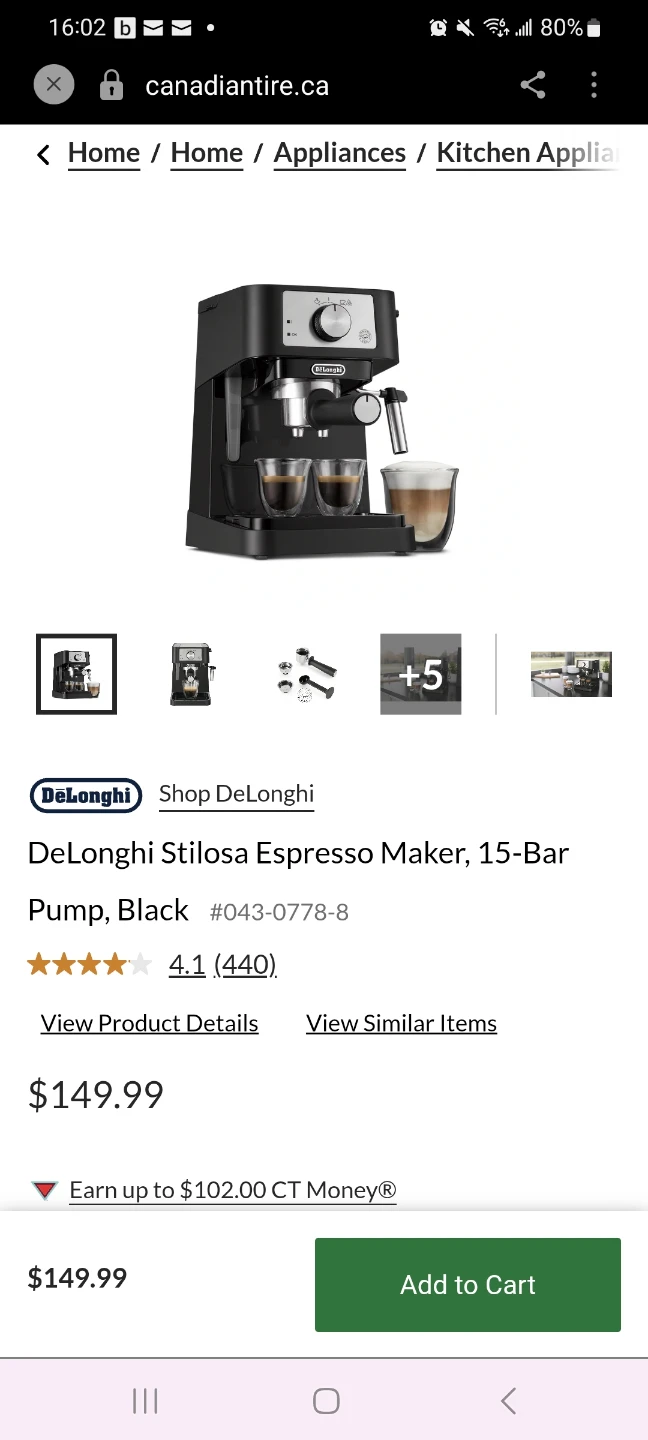 DeLonghi Stilosa Espresso Maker - photo 3