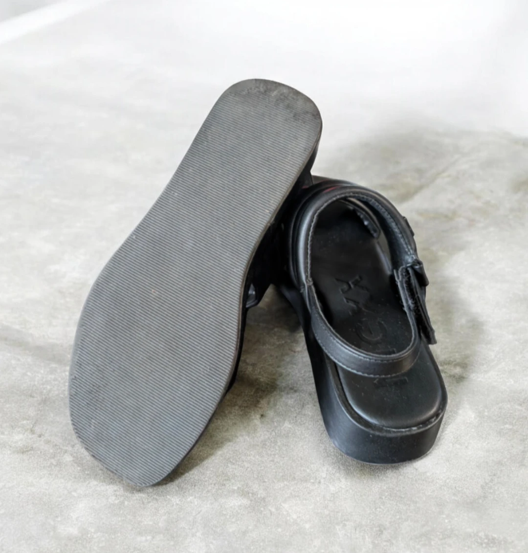 Mexx Black Padded Platform Sandals - photo 4