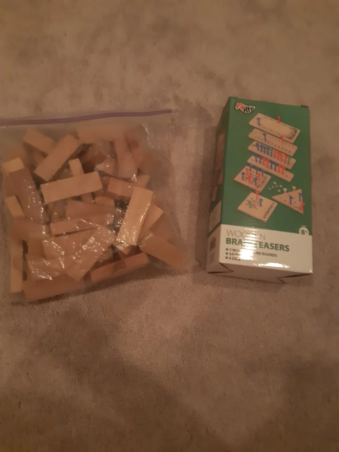 Jenga blocks