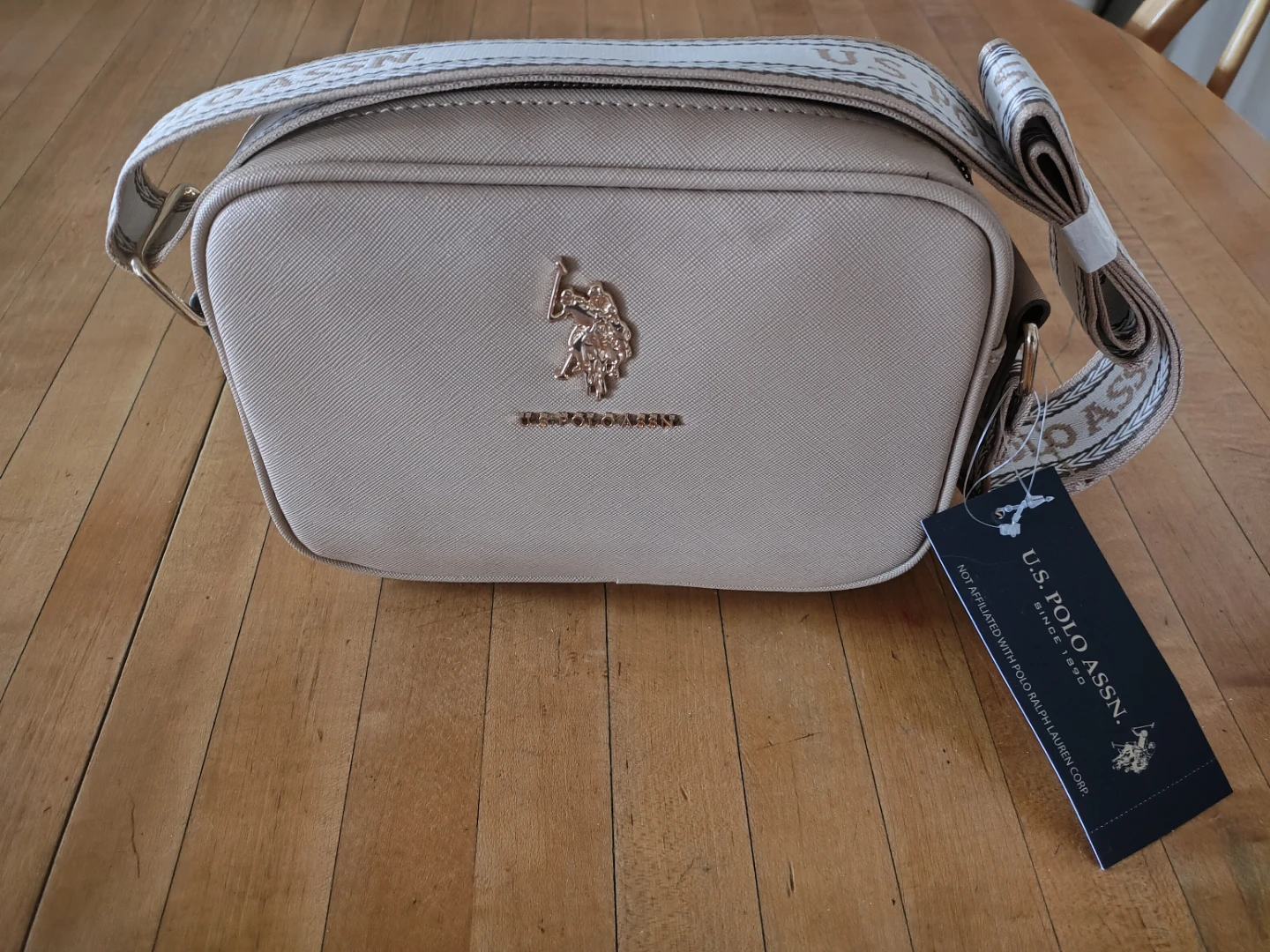 U.S. Polo Assn. Crossbody Bag - Beige