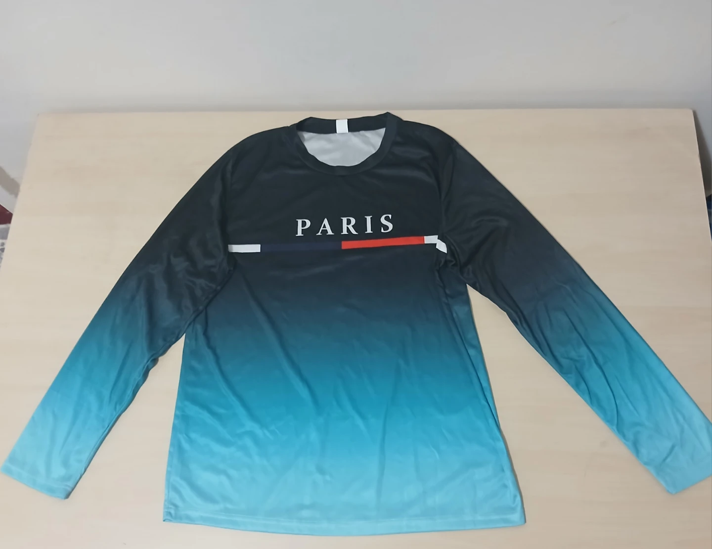 Paris Gradient Long Sleeve Shirt