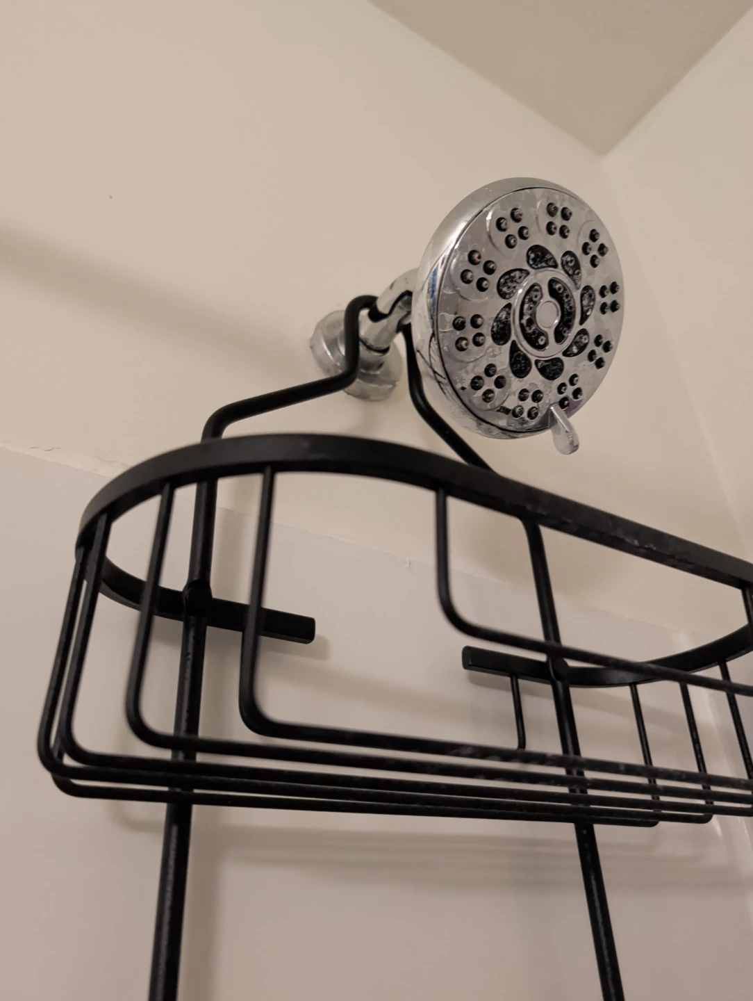 Black Over-the-Shower Head Caddy - photo 2