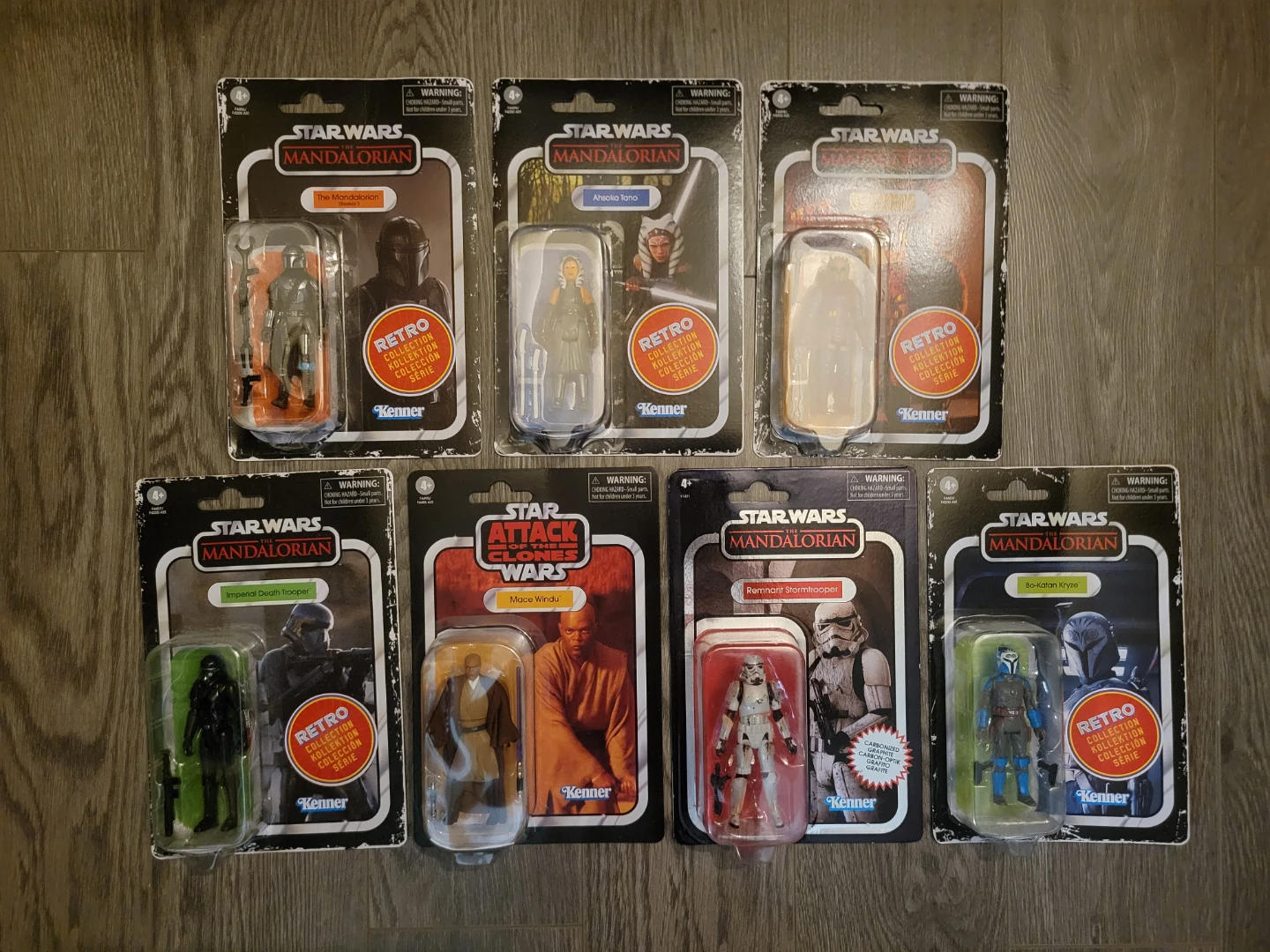 Star Wars Retro Collection Action Figures - Set of 7