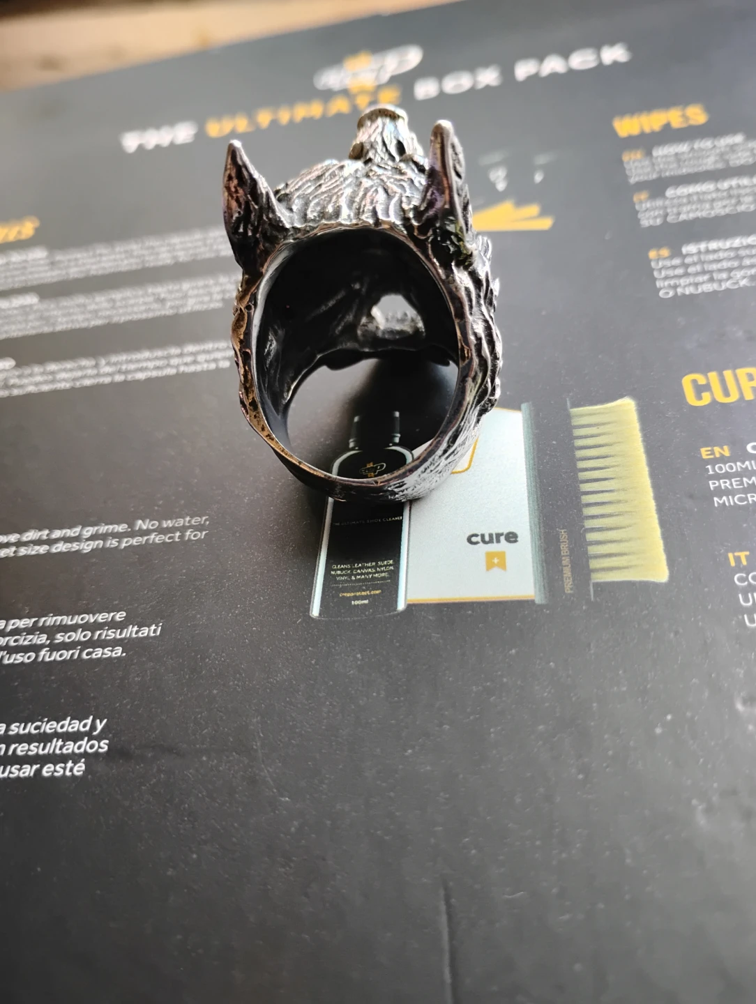Skull wolf ring - photo 2